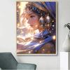 Nuevo 2024 Pintura de Diamantes Mujer de Oriente Medio Cuadrado Completo Punto de Cruz Bordado Retrato Exótico Mosaico Hecho a Mano Decoración del Hogar