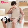 Conjunto de Ropa Interior Térmica de Algodón Puro para Hombre Fenteng