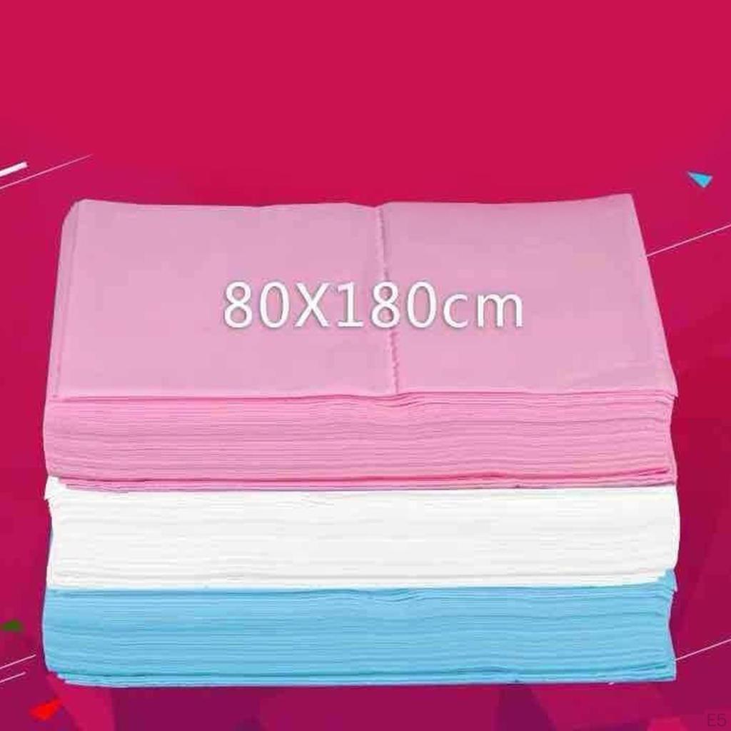 10 Pieces 80 * 180 Cm Disposable Bed Sheets, Non-woven Fabric Thickened Sterile