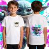 Kids Boys Yoda Graphic T Shirt Cotton Casual Soft Breathable Star Wars Child Clothing Summer Top Toddler Tee