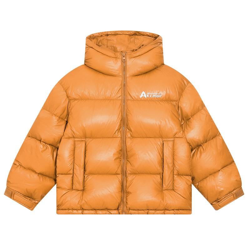 Girls Winter Fashion Down Puffer Jacket Kids Waterproof Hooded Coat