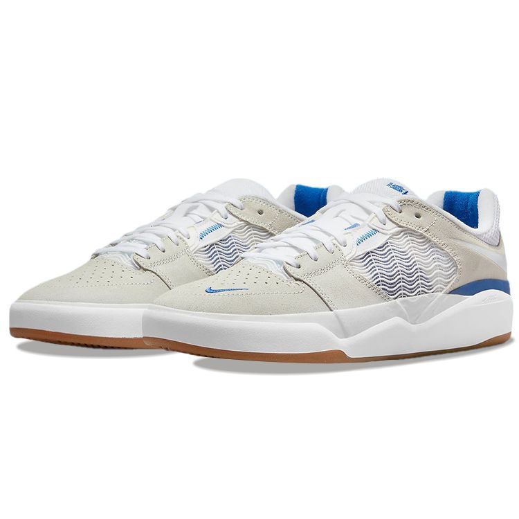 Nike Ishod Wair SB White Game Royal Unisex Sneakers Summit-White DC7232-100