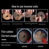 Newcomer Special: Sandalwood Mosquito Repellent Coils with Elegant Fragrance & Free Shipping