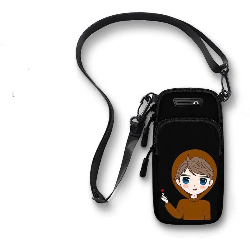 Leeshen Cartoon Print Outdoor Arm Bag