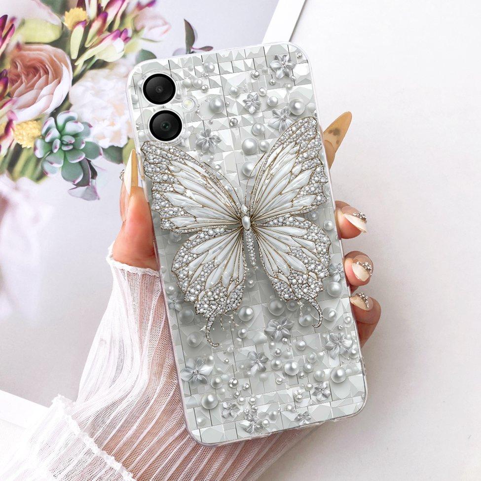 Clear Cover For Samsung Galaxy A06 4G Case Cute Cat Fashion Cool 2D Painted Casing For Samsung A06 4G SM-A065F SM-A065M