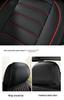All-Season Full Leather Car Seat Cover - Universal Fit, Full Wrap Design