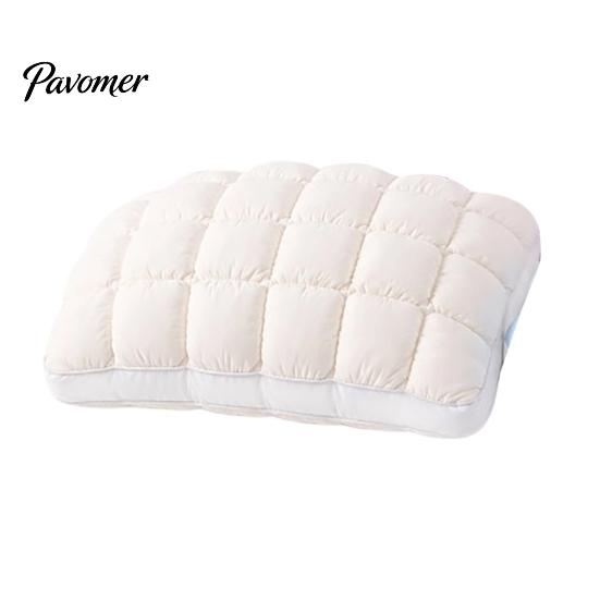 Soft Microfiber Pillows for Side Sleepers Cooling Quilted Puff Pillow, Cloud-Like Bed Down Alternative Relaxing Cloud Sleep Fluffy Pillow Back Stomach