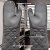 50cm Canvas & Silicone Heat-Resistant Gloves
