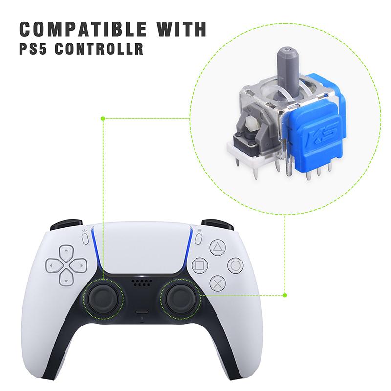 Replacement 3D Analog Hall Effect Joystick For Game Controller Thumbstick Repair Parts For PS5/PS4/Switch Pro