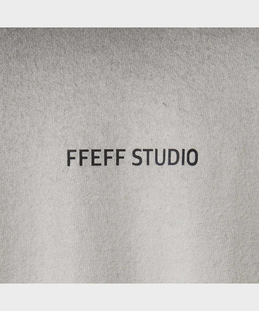 FFEFF STUDIO Vintage Washed Named Long Sleeve T-Shirt (Ivory)
