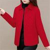 Autumn and Winter New Rhombus Plaid Padded Light Coat Women's Short Winter Korean Version Loose Casual Thin Coat