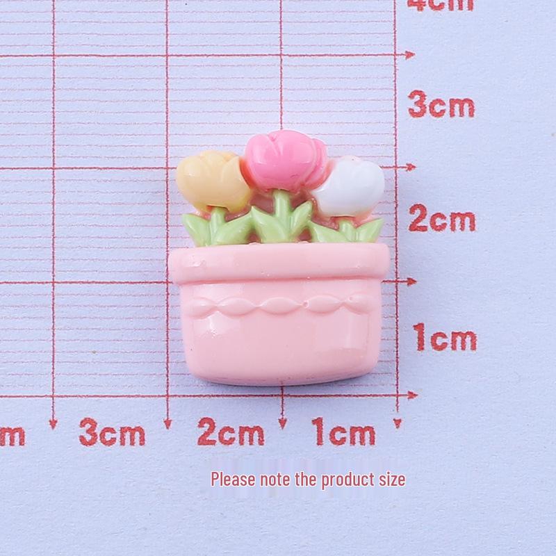 Cute Garden Cartoon Resin Hair Clips DIY Accessories