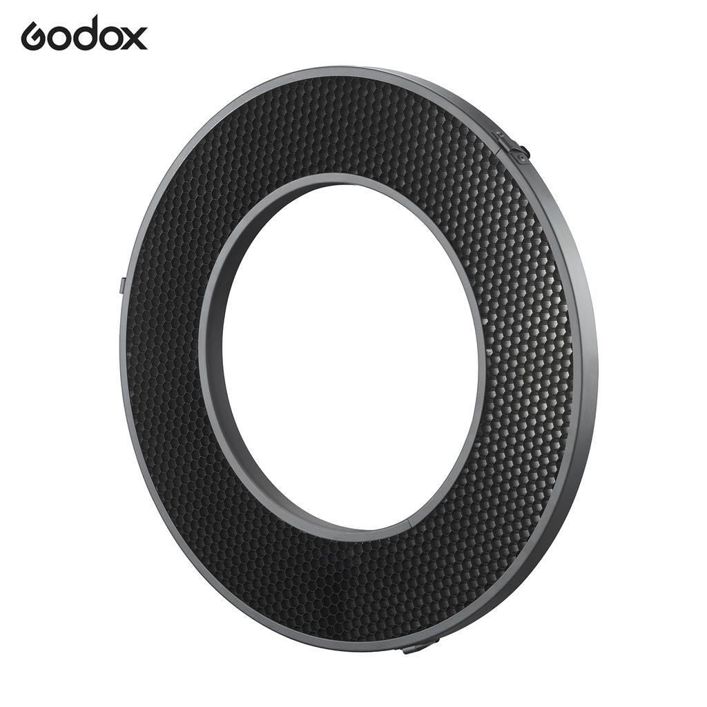 Godox R200RHC40 40 Grad Wabengitter für Godox R200 Ringblitzreflektor Metallmaterial Kamerablitz