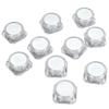 10 PCS Diamond Shape Empty Plastic Jars Pot Reusable Leakproof Cosmetic Containers for Creams Lotions Cosmetics