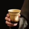 Antike Keramik Mini Tasse Unregelmäßige Plissierte Tasse Kreative Teetasse Küchenwerkzeuge