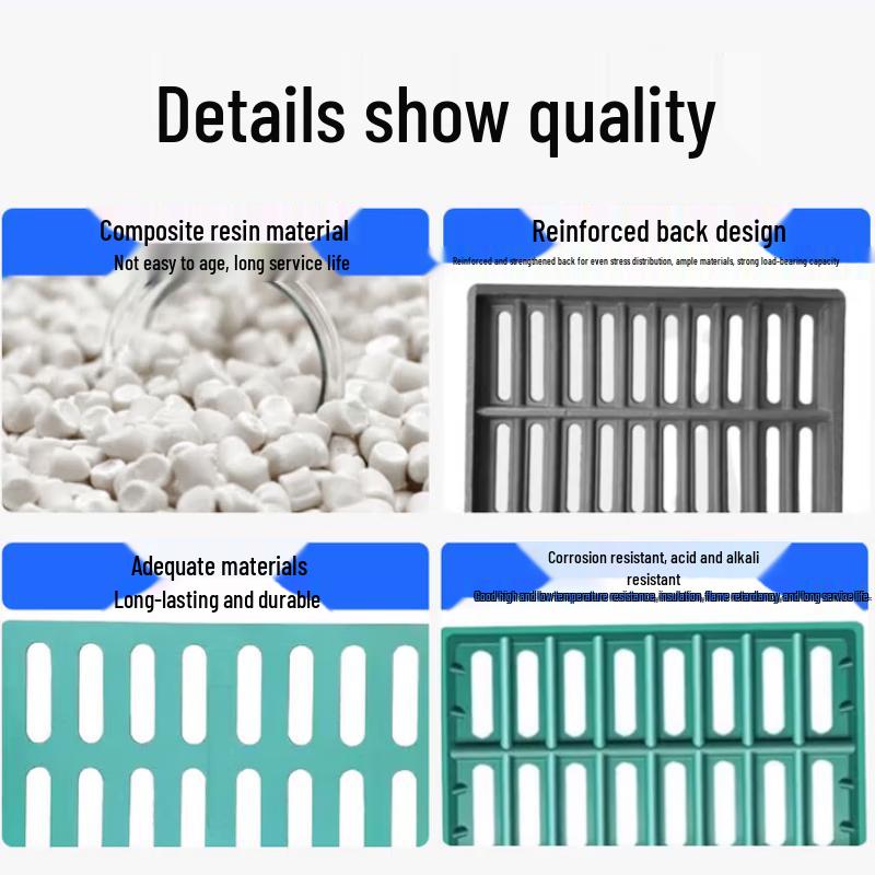Composite Resin Rainwater Drainage Grate