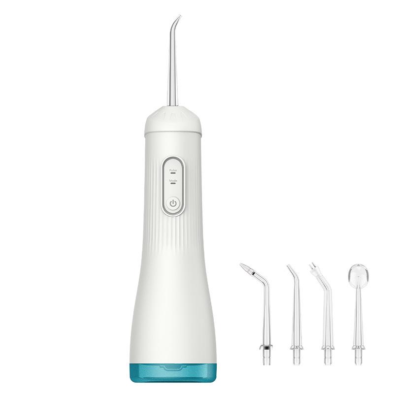 Electric Tooth Flusher Household Portable Waterproof Tooth Scrubber Removes Oral Odor Portable Tooth Scrubber
