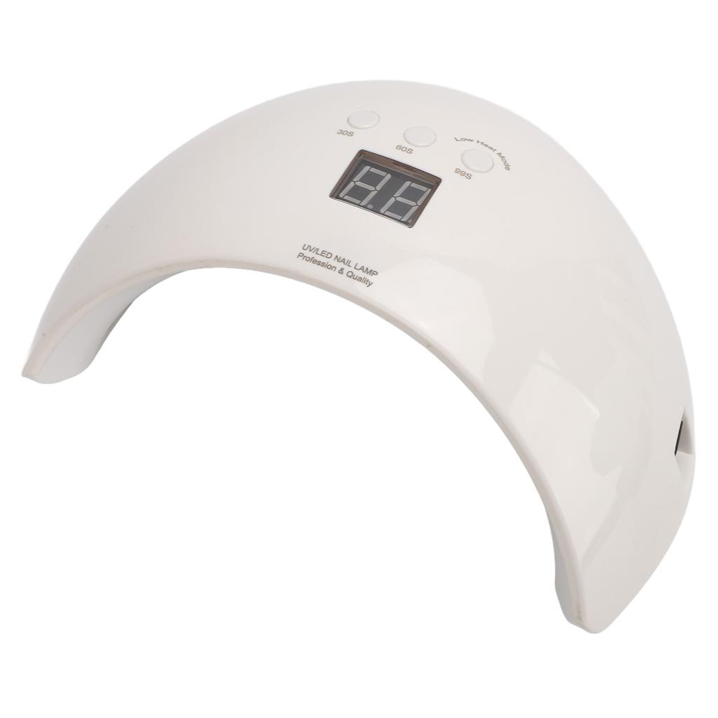 LED Nail Lamp Fast Curing Easy To Use Portable UV Nail Dryer Light for Home Salon Use