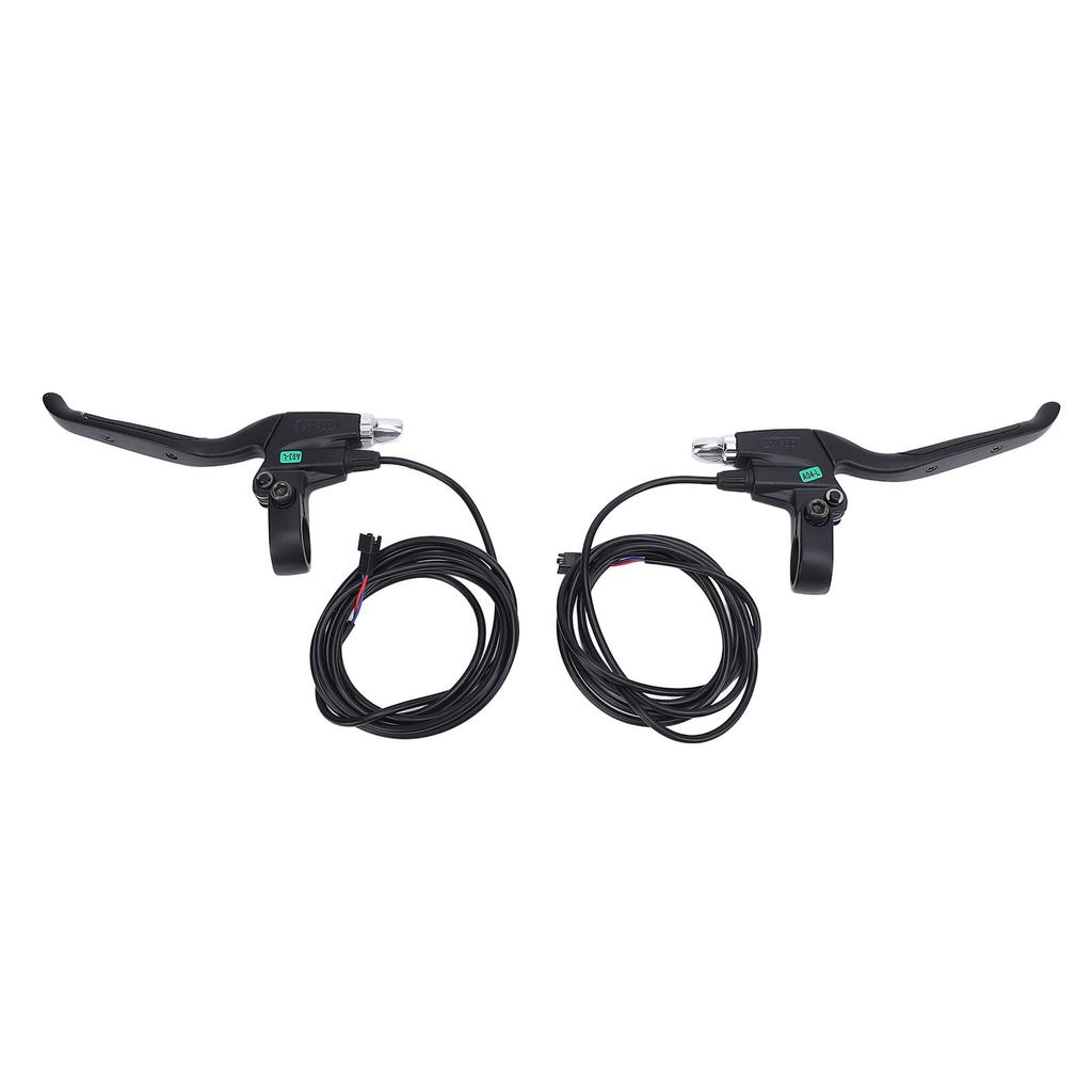 2ks Elektrická cyklo brzdová páka Hliníková slitina Ochranná Funkce vypnutí napájení Rukojeť na řídítka pro