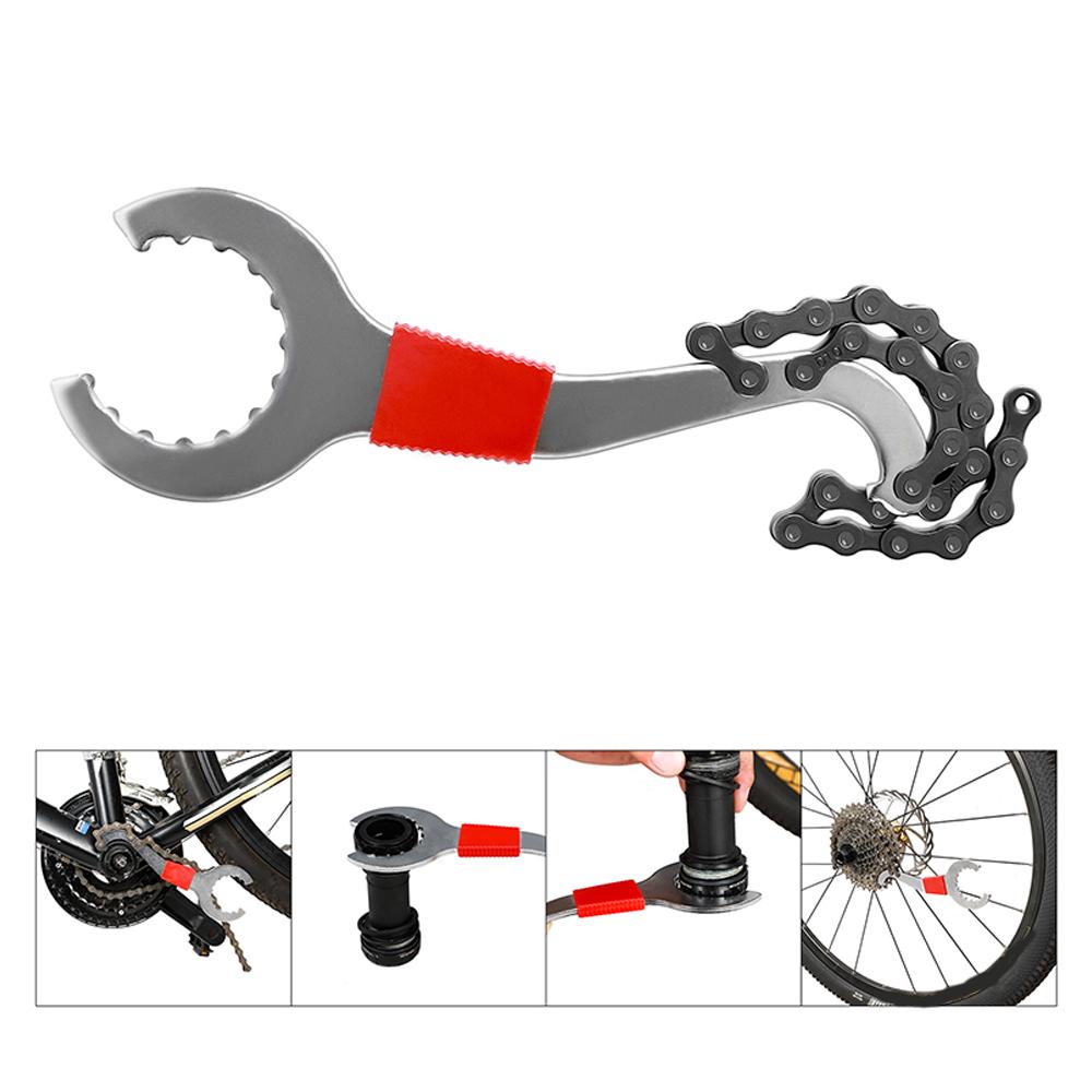 Bicycle Repairing Tool Kits Bikes Chains Cutter Bracket Flywheel Remover Bike Wrench