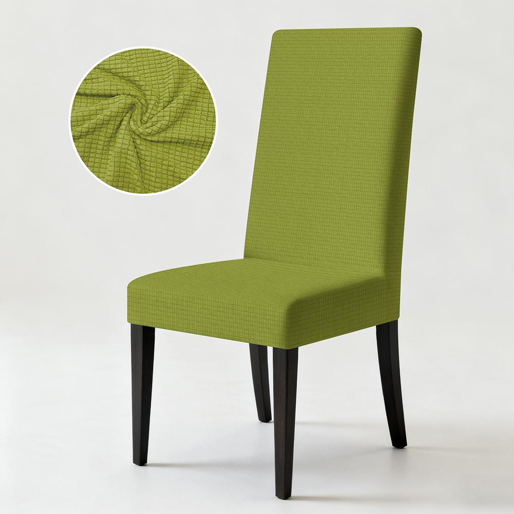 

Removable Protector Dining Room Chair Covers New Seat Belt Stretch Parsons Chair Slipcover Washable Kitchen Dining Chair Cover Q16696QQ-1pc