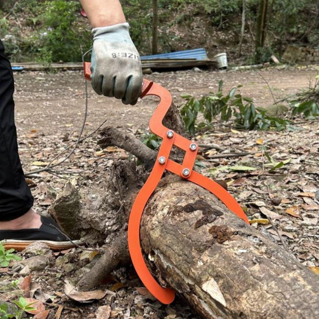 

Multifunctional Wood Lifting Clamp and Hook for Loading and Unloading