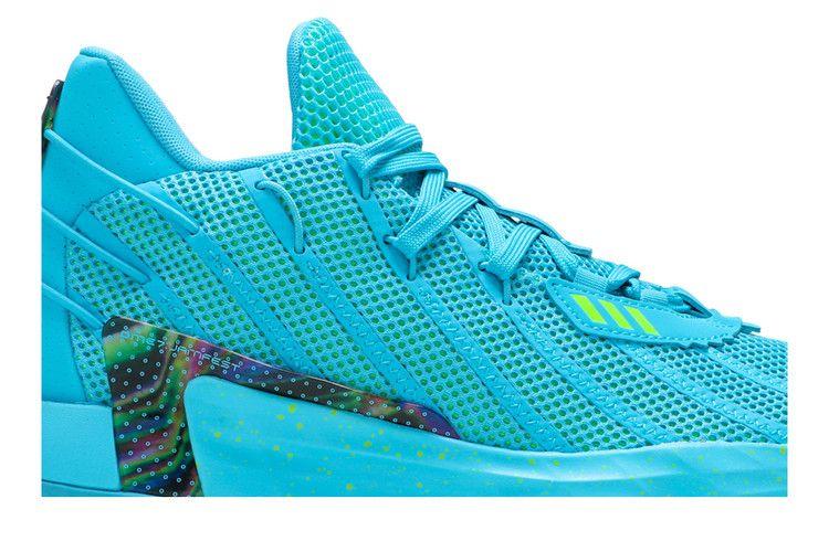 Men's Sneakers adidas Dame 7 Jam Fest Signal Cyan/Team Shock Pink/Team Solar Green