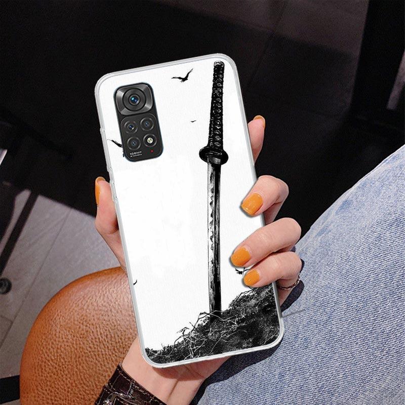 Rurouni Kenshin Anime Handyhülle Für Xiaomi Redmi Note 15 14 13 12S 12 11 Pro Plus 14S 11S 11E 10 10S 11T 5G Personalisierte Hülle