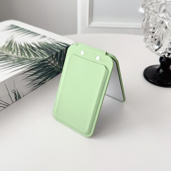 Magnetic Card Holder with Mirror Anti-slip Phone Stand for Magsafe for iPhone