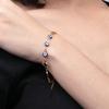 Enamel Demon Eye Bracelet Stainless Steel Colorful Anklet New Clavicle Chain  Daily Wear