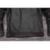 Chinese Size Genuine Cowhide Leather Men Leather Jacket  Jackets Hand Edged Coat Men Leather Jacket Autumn