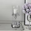 Retro Scented Candle Centerpiece: Romantic Candlelight Dinner Ornament & Candlestick Holder