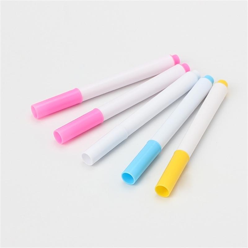 12 Colors Fabric Marker Pen Disappearing Erasable Pen Water Soluble Pen Fabric Marking Pen Sewing Supplies for Quilting