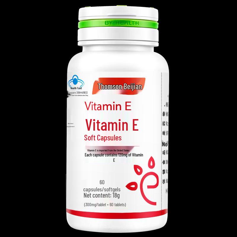 BYHEALTH Vitamin E 60 Tablets for Adults