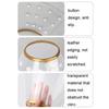 Plastic Pet Protective Collar Transparent Elizabethan Collar Cat Recovery Collar  Wound Protection