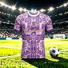 2026 Summer England Football Style Sports Quick-dry Men's T-Shirt Fashion Print Casual Women Short Sleeve Men's Sports Tee Shirt