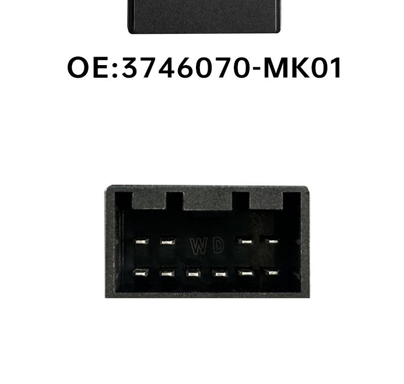Model 3746070-MK01 fits the passenger side window regulator switch of a Changan CS15.