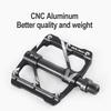 BOLANY Bike Pedals MTB Road 3 Sealed Bearings Bicycle Flat Pedals Mountain Bike Pedals Wide Platform Accessories Part