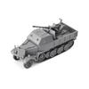 1/72 Niemiecki Półgąsienicowy Sd.kfz.251 z II Wojny Światowej Model Wojskowy do Montażu Czołg Ciężarówka Samochód Działowy Puzzle 4D Model Plastikowy Zabawki