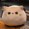 Cat Cartoon Adorable Plush Pillow Soft Black White Cat Stuffed Doll Gift Kids