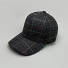 Versatile Color Block Star Baseball Caps Autumn And Winter New Men Womencotton Fashion Casual British Style Check Warm Colorful