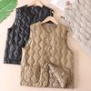 The New Vest Is Worn Inside and Outside, and the High-quality High-end Vest Vest Is Piled and Thickened.