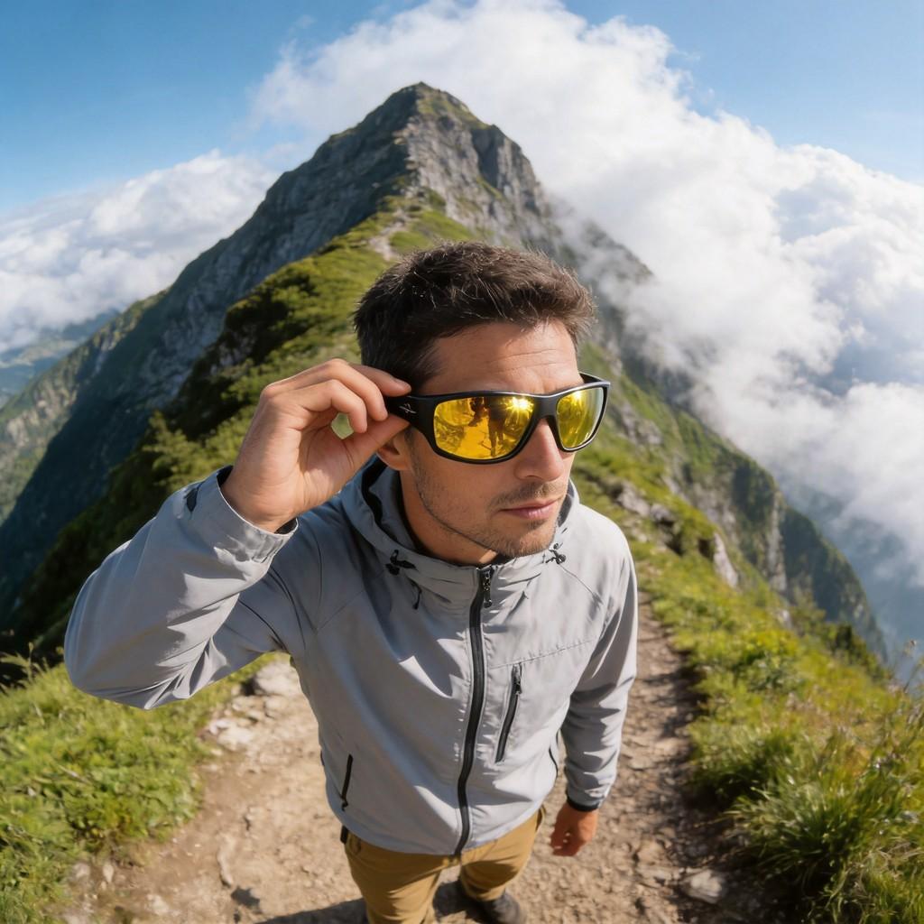 Outdoor Cycling Sunglasses With Polarized Lenses Uv400 Sun Protection For Men And Women