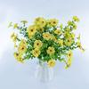 Fake Plants Artificial Pansy Flowers Fall Decor DIY Floral Simulated Violet Bouquet Realistic Home Decoration Simulation Flowers