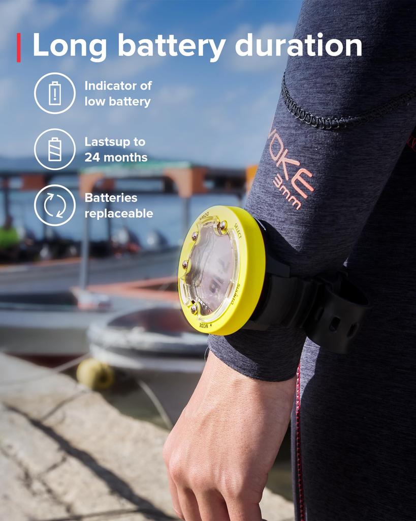 SUUNTO ZOOP NOVO LEMON YELLOW Dive Computer [SS051036000]
