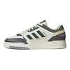 Adidas Originals Drop Step Synthetic Leather Non-Slip Low-Top Skate Shoes Unisex Sneakers White Green IG6065