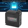 Black Battery Capacity Tester ABS Battery Charge Checker Small Battery Volt Tester