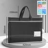 A3 Large Capacity Mesh Art Bag Large 8k Sketch Drawing Album A4 Test Paper Bag Zip Handbag Shoulder Bag Nylon Mesh School