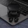 A6S Echte Drahtlose Kopfhörer Stereo Ohrhörer Ladeetui Mini Kopfhörer Sport In-Ear Schwarz für Redmi(Schwarz )