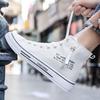 Herbst neue High-Top Herren Canvas Schuhe Mode Einzelne Schuhe Trendige Herrenschuhe Atmungsaktive Freizeitschuhe
